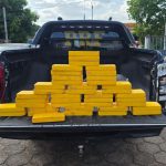 PRF apreende 40 kg de cocaína após perseguição em Grajaú